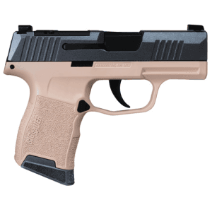 SIG SAUER P365 9mm 3.1" 10rd Optic Ready Pistol + Night Sights | Shark Coast Tactical Peach Fuzz