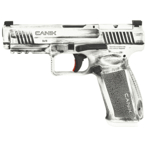 CANIK Mete SFT 9mm 20rd Optic Ready Pistol - Arctic Distressed White