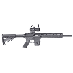 SMITH & WESSON MP15-22 Sport 22LR 16.5" 10rd Semi-Auto Rifle w/ Red Dot - CA Compliant - Black
