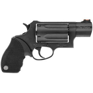 TAURUS Judge Public Defender 45 LC / 410 Gauge 2" 5rd Revolver w/ Fiber Optic Sights | Black