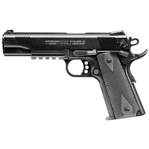 WALTHER ARMS 1911 Rail Gun 22LR 5" 10rd Pistol - Black