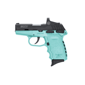 SCCY INDUSTRIES CPX1-CB w/RedDot DAO 9mm 3.1" 10rd Blk/Blu w/Safe