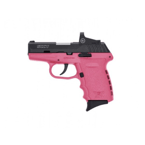SCCY INDUSTRIES CPX-2 9mm 3.1" 10rd Pistol w/ Crimson Trace Red Dot - Black / Pink