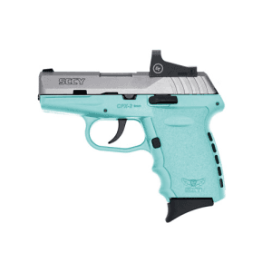 SCCY INDUSTRIES CPX2-TT w/Red Dot DAO 9mm 3.1" 10rd SS/Blue