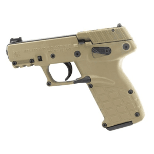 KELTEC P17 22 LR 3.8" 10rd Pistol + Threaded Barrel w/ Fiber Optic Sights | Tan