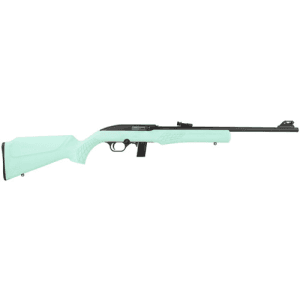 ROSSI RS22 22LR 18" 10rd Semi-Auto Pistol w/ Fiber Optic Sights - Black / Teal