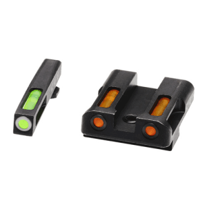 HI-VIZ LiteWave H3 Sight Set for Glock G1-5 9m/40SW Green