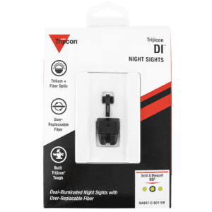 TRIJICON DI Night Sight Set Fits SW MP 2.0/SD9VE/SD40 Blk