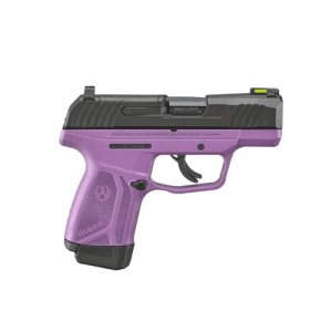 RUGER MAX-9 9mm 3.2" 10/12rd Optic Ready Pistol w/ Fiber Optic Sights - Blued / Purple