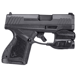 TAURUS GX4 9mm 3.06" 10rd Pistol w/ Crimson Trace Rail Light - Black