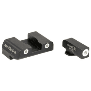 AMERIGLO Classic Sight Front/Rear for Glock 17,19,22Grn/Wht