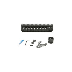 BRAVO COMPANY Quad Rail Picatinny Rail Fits AR Rifles 9" Blk