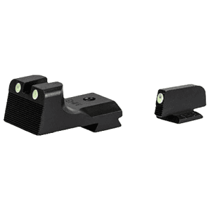 KIMBER 1911 Ledged Night Sight Set Grn Tritium/Blk Outlin