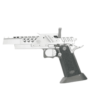 BUL ARMORY SAS 2 Spitfire Optic Ready 9mm 5.1" 28rd - Silver w/ RMR Adapter Plate