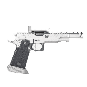 BUL ARMORY SAS 2 UR Optic Ready 9mm 5" 28rd - Silver w/ RMR Adapter Plate