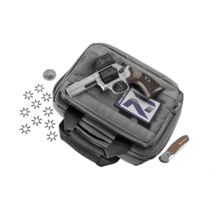 SMITH & WESSON Model 686 Plus 357 Mag 4.13" 7rd w/ Acro P-2 Red Dot Reflex Sight - Stainless & Wood