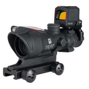 TRIJICON ACOG 4x32 Scope Dual Ill Red Chevron .223 Reticle
