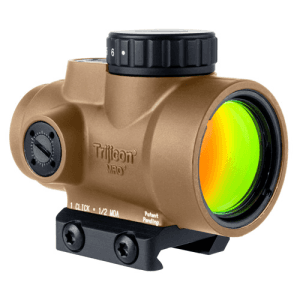 TRIJICON MRO SD 1x25 GrnDot Sight LED 2.0 MOA Coyote Brown