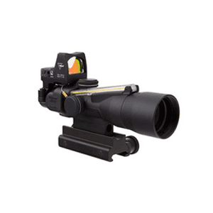 TRIJICON 3x30 Compact ACOG Scope Dual Illum Amber Horseshoe