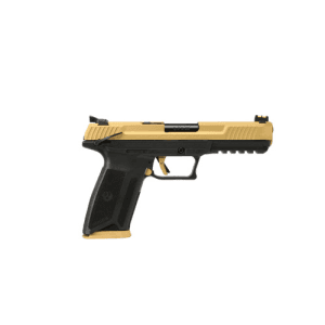 RUGER Ruger-57 5.7x28mm 4.94" 20rd Pistol w/ Fiber Optic Sights | Gold Cerakote Slide