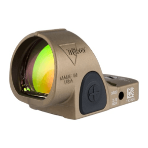 TRIJICON SRO Red Dot Sight 1.0 MOA Red Dot LED Coyote Brown
