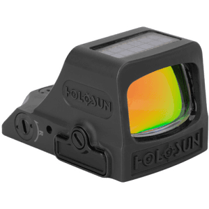 HOLOSUN Elite HE508T-RD X2 2 MOA Dot / 32 MOA Circle Solar Red Dot Sight | Matte Black