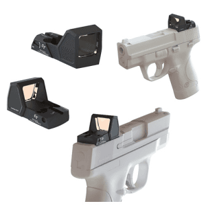 CRIMSON TRACE RAD Micro Pro Open Reflex 1x 3.0 MOA Red Dot