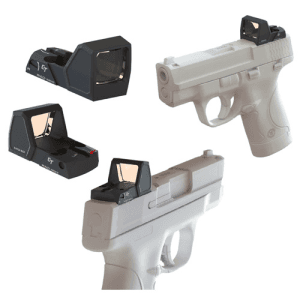 CRIMSON TRACE RAD Micro Open Reflex Sight 1x 3.0 MOA Red Dot