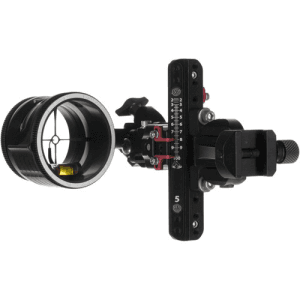 AXCEL ARCHERY LANDSLYDE Plus Slider Sight Pict .010 Green Fiber