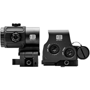 EOTECH EXPS3-2 w/3x Magnifier AR223 Ballistic Reticle Blk