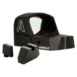 AMERIGLO Haven Red Dot 1x 28 Blk /Glk Optic Iron Sights