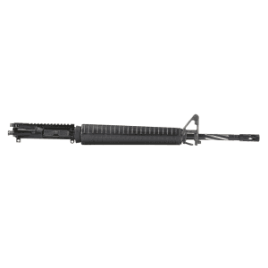 BC-15 | 5.56 NATO Upper | 20" 416R SS Black Nitride Bear Claw Fluted Heavy Barrel | 1:8 Twist | Rifle Length Gas System | Rifle Handguard | A2 Front Sight | with BCG & Charging Handle