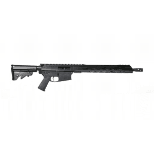 BC-10 | .308 Sporter Slick Side Rifle | 16" Parkerized Heavy Barrel | 1:10 Twist | Mid Length Gas System | 15" MLOK Split Rail | Billet | No Magazine