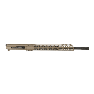BC-15 | 12.7x42 Right Side Charging FDE Cerakote Upper | 18" Parkerized Heavy Barrel | 1:20 Twist | Mid-Length Gas System | Talon 15" MLOK Split Rail | with BCG & Charging Handle