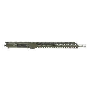 BC-15 | .300 Blackout ODG Cerakote Upper | 16" 416R SS Heavy Barrel | 1:8 Twist | Carbine Length Gas System | Talon 15" MLOK Split Rail | with BCG & Charging Handle