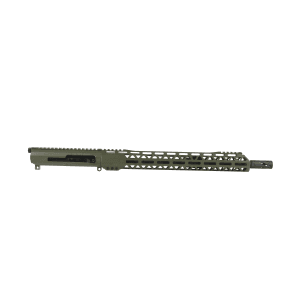 BC-15 | 5.56 NATO Right Side Charging ODG Cerakote Upper | 16" Black Nitride Cold Hammer Forged M4 Barrel | 1:8 Twist | Carbine Length Gas System | Talon 15" MLOK Split Rail | with BCG & Charging Handle