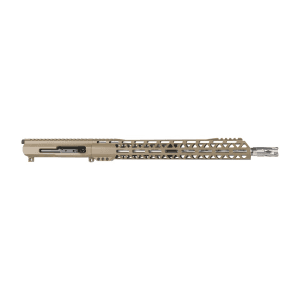 BC-15 | .300 Blackout Right Side Charging FDE Cerakote Upper | 16" 416R SS Heavy Barrel | 1:8 Twist | Carbine Length Gas System | Talon 15" MLOK Split Rail | with BCG & Charging Handle