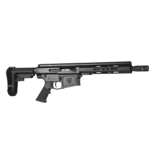 BC-10 | 8.6 Blackout Right Side Charging Pistol | 10.5" Parkerized SOCOM Barrel | 1:3 Twist | Pistol Length Gas System | 9.5" MLOK Split Rail | No Magazine