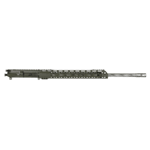 BC-15 | 5.56 NATO Upper | 22" 416R SS Spiral Fluted Heavy Barrel | 1:8 Twist | Rifle Length Gas System| Talon 15" MLOK Split  Rail | with BCG & Charging Handle -Olive Drab Green Cerakote