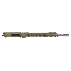 BC-15 | 6.5 Grendel FDE Upper | 18" 416R SS Heavy Barrel | 1:8 Twist | Mid-Length Gas System| Talon 15" MLOK Split  Rail | with BCG & Charging Handle