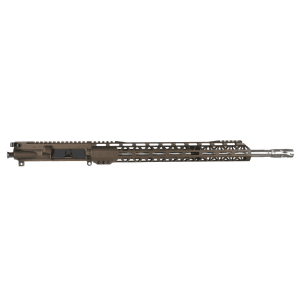 BC-15 | 6.5 Grendel Midnight Bronze Upper | 18" 416R SS Heavy Barrel | 1:8 Twist | Mid-Length Gas System| Talon 15" MLOK Split  Rail | with BCG & Charging Handle