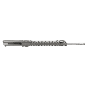 BC-15 |  6mm Arc Right Side Charging Tungsten Upper | 20" 416R SS Straight Fluted Heavy Barrel | Rifle Length Gas System | 1:8 Twist| Talon 15" MLOK Split  Rail | with BCG & Charging Handle