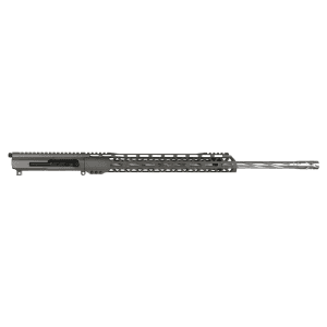 BC-15 | 5.56 NATO Right Side Charging Tungsten Upper | 22" 416R SS Spiral Fluted Heavy Barrel | 1:8 Twist | Rifle Length Gas System| Talon 15" MLOK Split  Rail | with BCG & Charging Handle