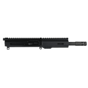 BC-9 | 9mm   Side Charging Upper | 7.5" Parkerized Heavy Barrel  - 0.75 | 1:10 Twist | 4150  Pistol Length Gas System | MLOK Split Rail