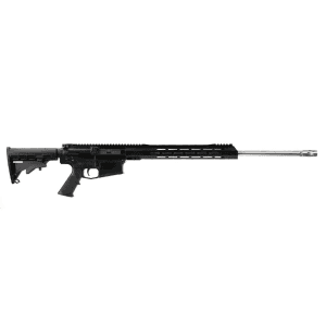 BC-10 | .243 Right Side Charging Forged Rifle | 24" 416R SS Light-weight Barrel | 1:8 Twist | Rifle length Gas System | 15" MLOK Split Rail | No Magazine