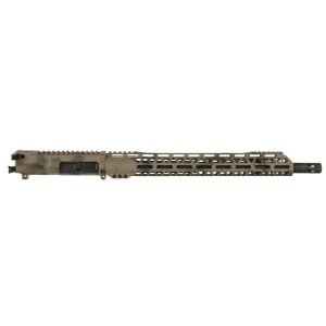 BC-15 | 5.56 NATO BCA Camo Cerakote Upper | 16" Black Nitride M4 Barrel | 1:7 Twist | Mid-Length Gas System | Talon 15" MLOK Split Rail | with BCG & Charging Handle
