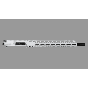 BC-15 | 5.56 NATO Storm Trooper White Cerakote Upper | 16" Black Nitride Cold Hammer Forged M4 Barrel | 1:8 Twist | Carbine Length Gas System | Talon 15" MLOK Split Rail | with BCG & Charging Handle