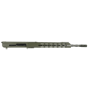 BC-10 | .308 Right Side Charging ODG Upper | 20" 416R SS Black Nitride Bear Claw Fluted Heavy Barrel | 1:10 Twist | Rifle Length Gas System | 15" MLOK Split Rail | with BCG & Charging Handle