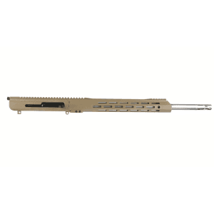 BC-10 | 6.5 Creedmoor Right Side Charging FDE Upper | 20" 416R SS Heavy Barrel | Rifle Length Gas System | 1:8 Twist | 15" MLOK Split Rail | with BCG & Charging Handle