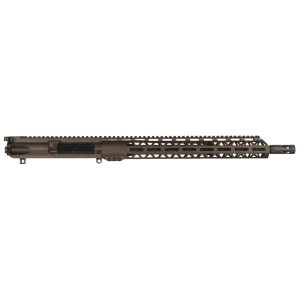 BC-10 | .308 Midnight Bronze Cerakote Upper | 16" Parkerized Heavy Barrel| 1:10 Twist | Mid-Length Gas System | 15" MLOK Split Rail | with BCG & Charging Handle